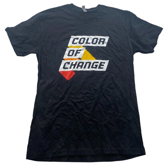 Next Level Apparel Mens T-Shirt Medium Color Of Change Graphic Tee Crew Neck - Picture 1 of 10